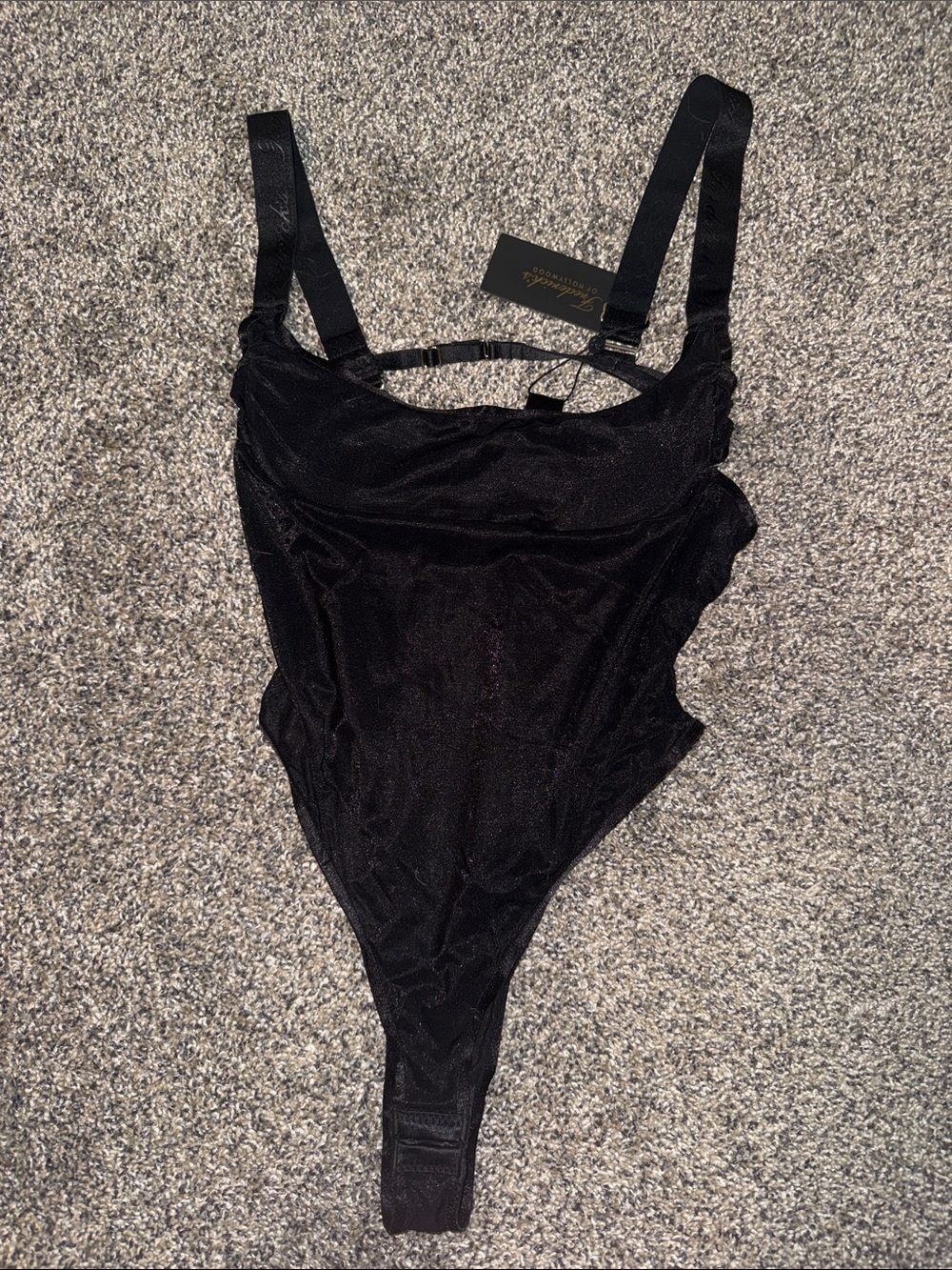 Fredrick’s of Hollywood Pia Layered Bra with Mesh Bodysuit